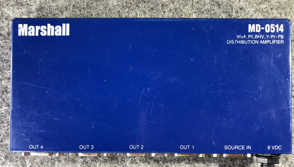 Marshall MD-0514 Video Distribution Amplifier - UNIT ONLY
