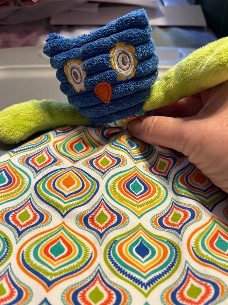 Owl  security blanket for baby by Maison Chic