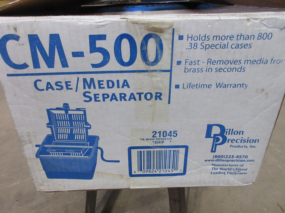 DILLON CM-500 MEDIA SEPERATOR PN #21045