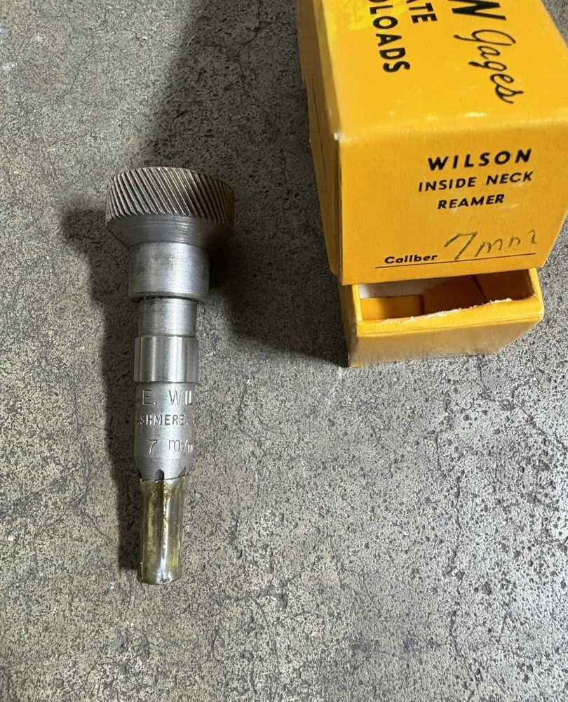 Wilson inside neck hand reamer Multiple available