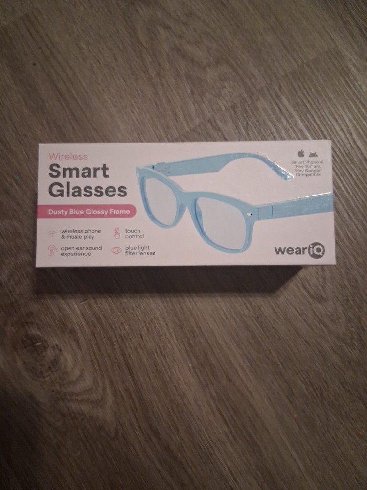 Wear IQ Wireless Smart Glasses w/ Case