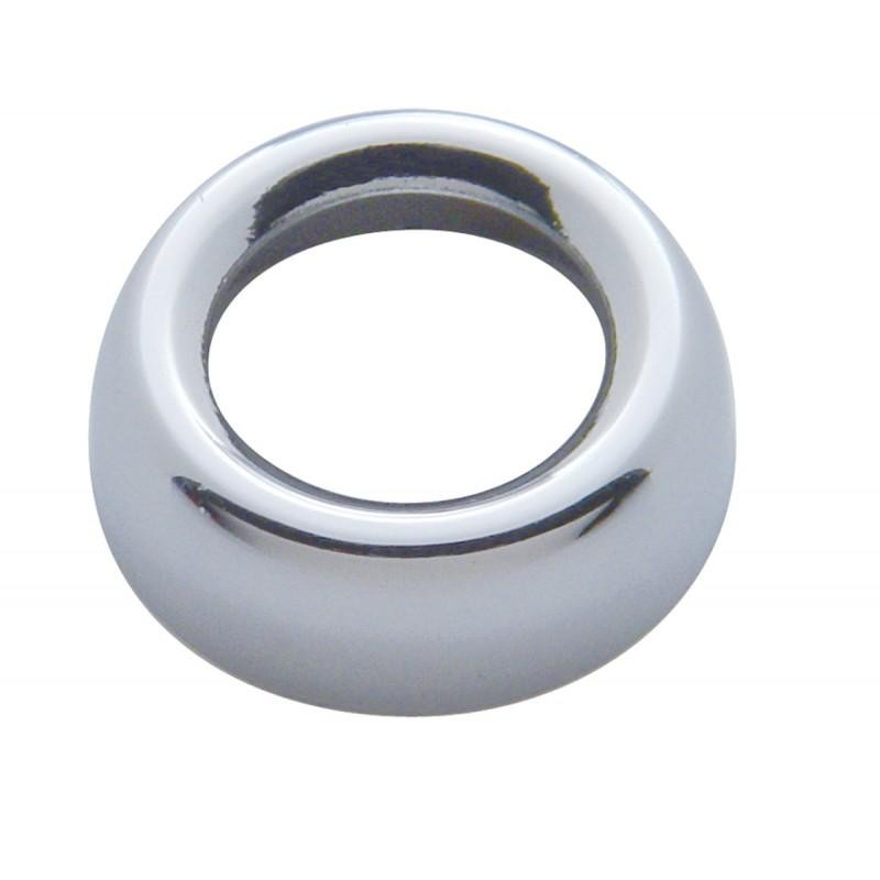 Peterbilt Chrome Toggle Switch Nut Cover - 6 Pack