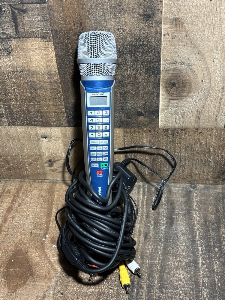 Magic Sing ET12K Wired Karaoke Microphone