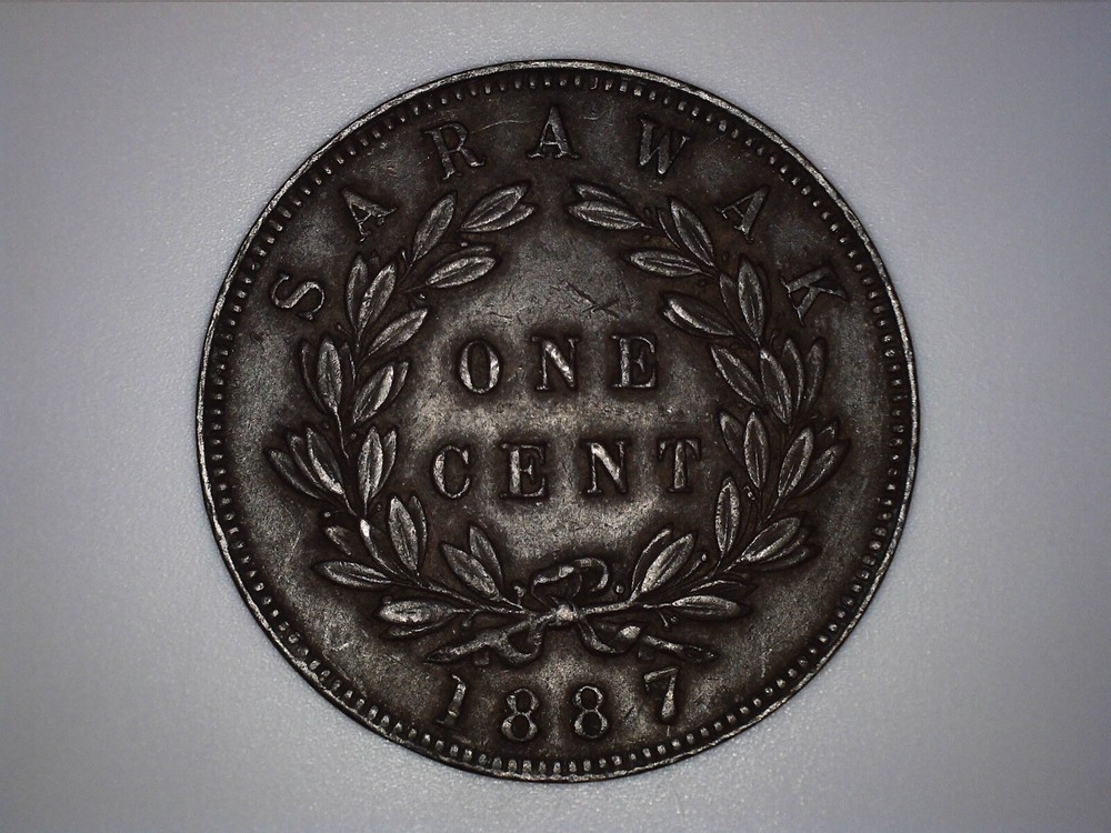 1887 Sarawak 1 Cent