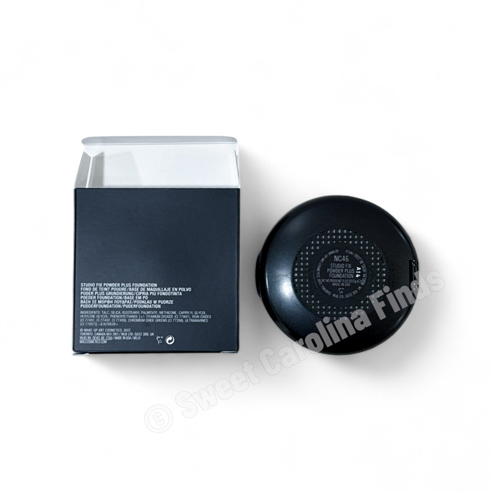 MAC Studio Fix Powder Plus Foundation NC46 15g /0.52oz NEW ✔️ Original Formula