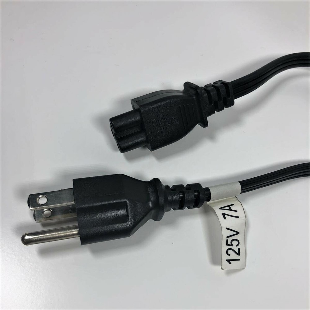 3-Prong AC Power Cord - Black