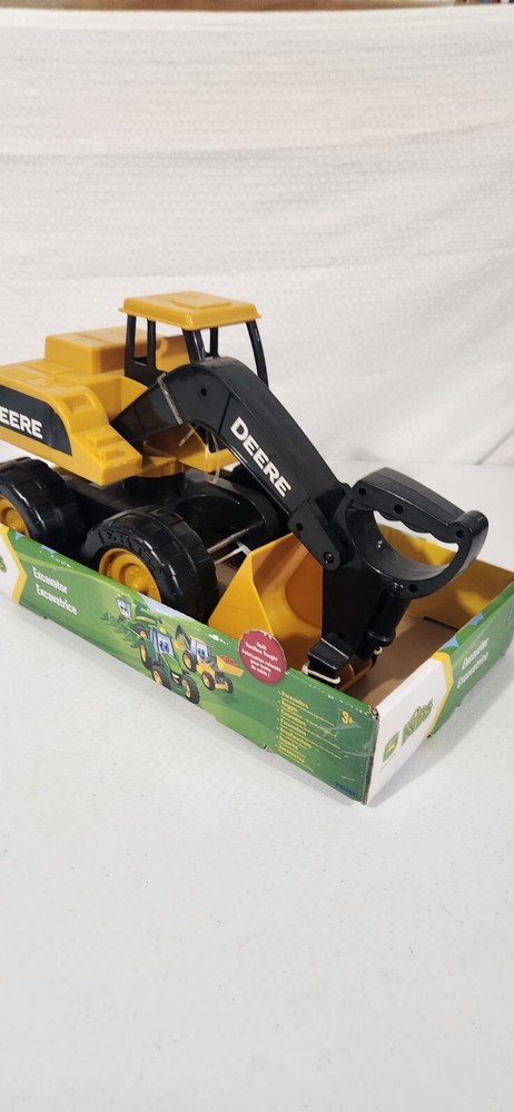 TOMY John Deere Large Construction Excavator Plastic Kids