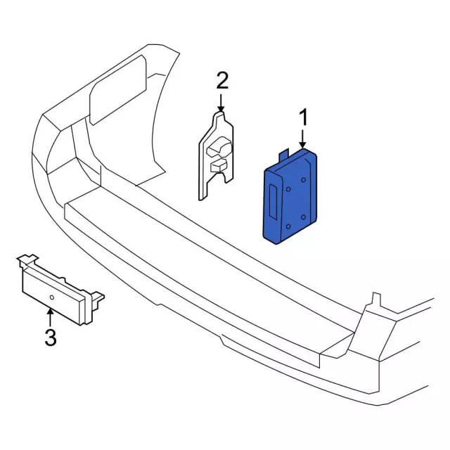 Genuine Ford Module FL1Z-15K866-E