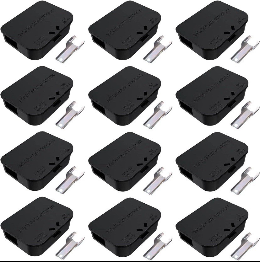 Exterminator’S Choice - Mice Bait Station - Includes 12 Small Bait Station D6
