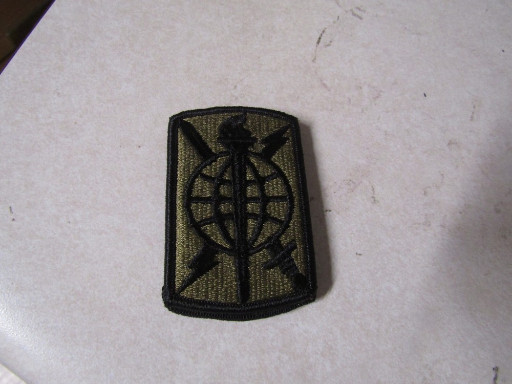 MILITARY PATCH HOOK & LOOP US ARMY OCP MULTICAM US ARMY 500TH INTELLIGENCE BDE