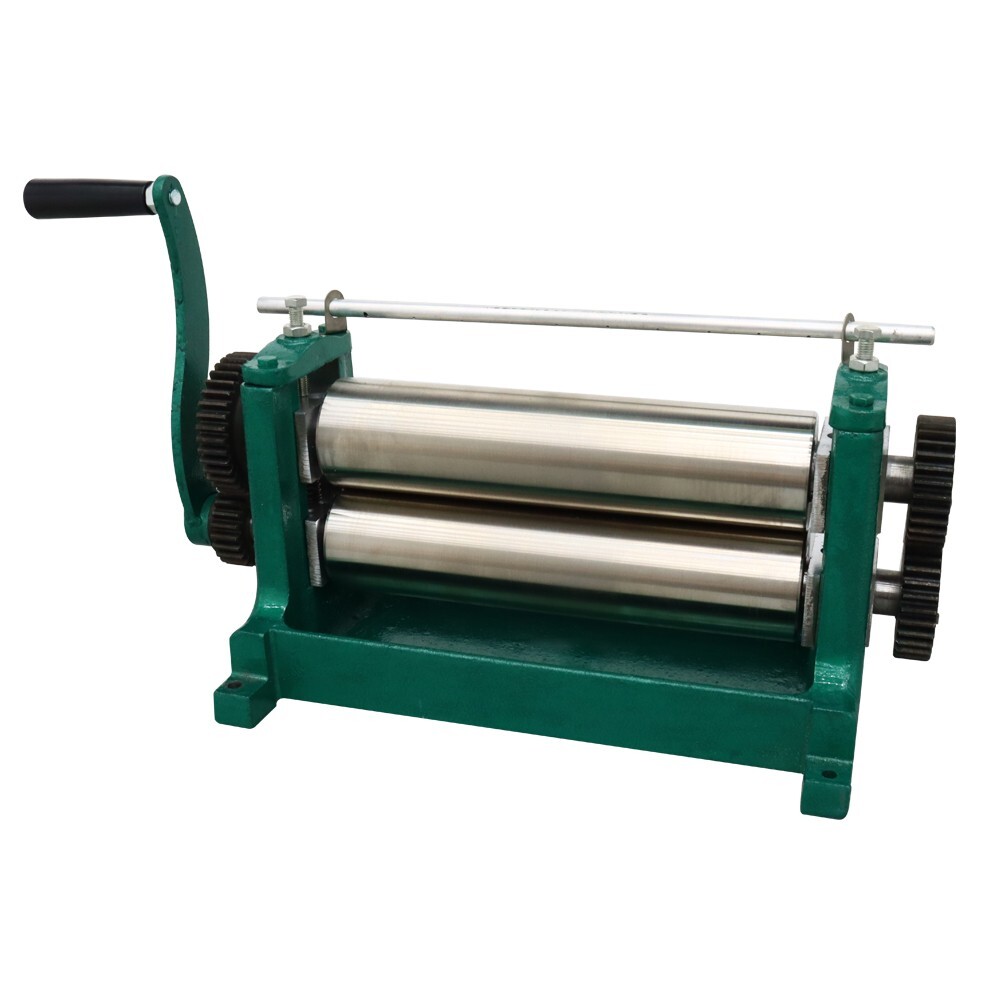 Manual Beeswax Rollers Foundation Milling Machine Honeycomb Sheets Mill 3.4"