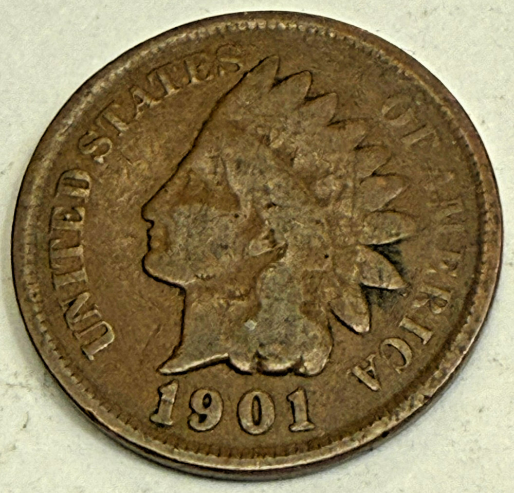 1901 Indian Head Penny