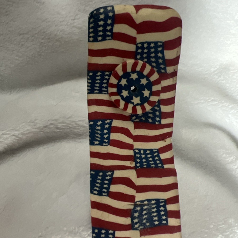 Handmade American Flag Incense Burner