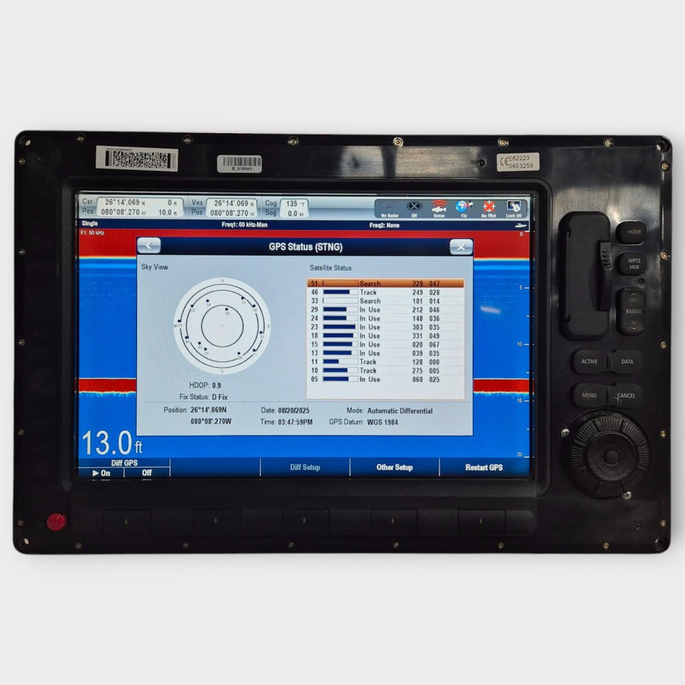 Raymarine E120W Widescreen Multifunction Display E62223-EU *CORE ONLY* Tested