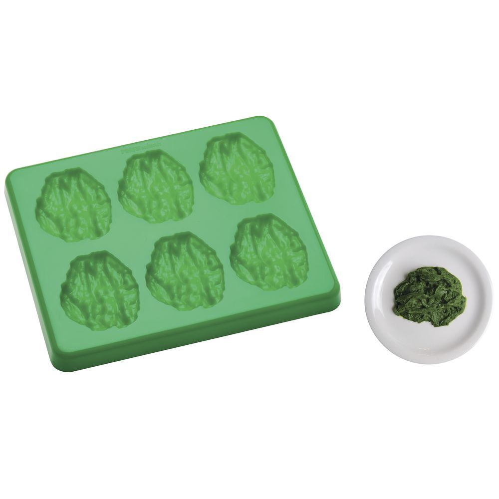 Puree Fold Molds Silicone Rubber Spinach/Cabbage/Scrambled Egg - 11 1/4"L x 19