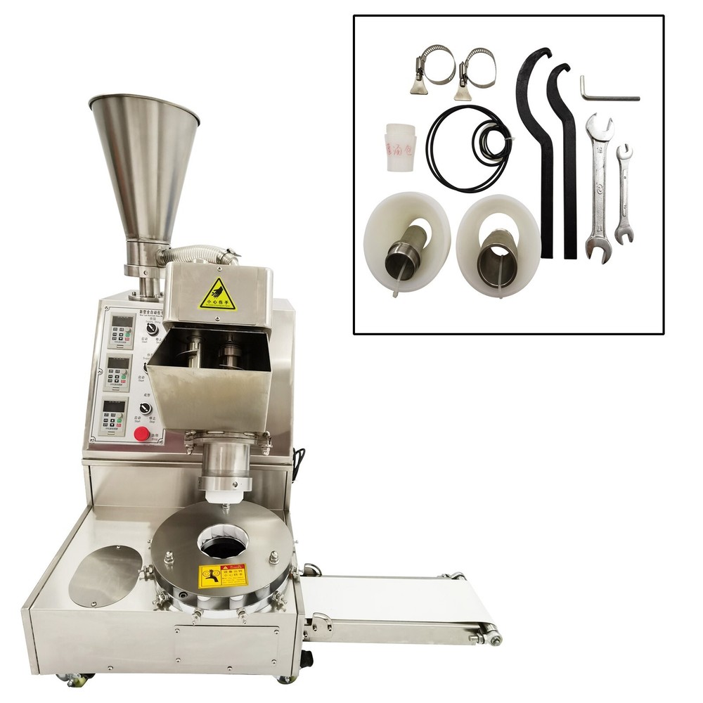 110V Commercial Automatic Machine Baozi Momo Forming Machine 25-150g