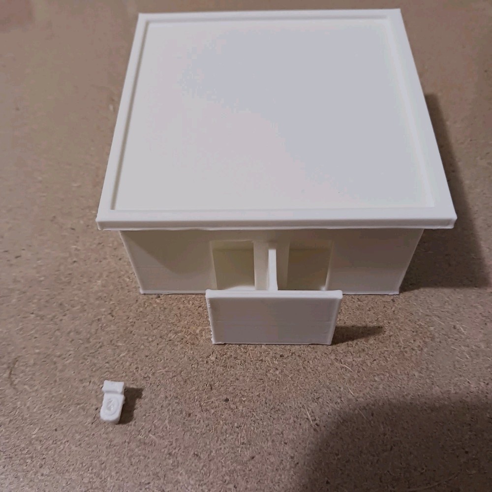 HO Scale Restroom Building Public Park Style
