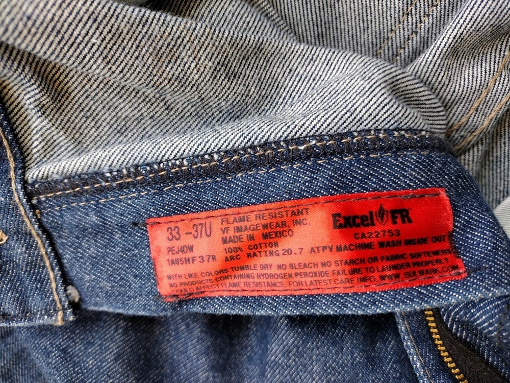 Bulwark Fire Retardant Work Pants 33X37