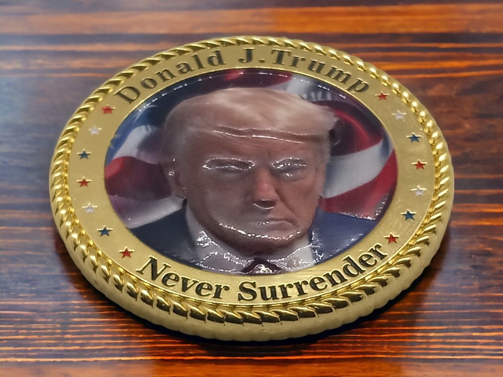 Donald Trump "No Surrender" Challenge Coin