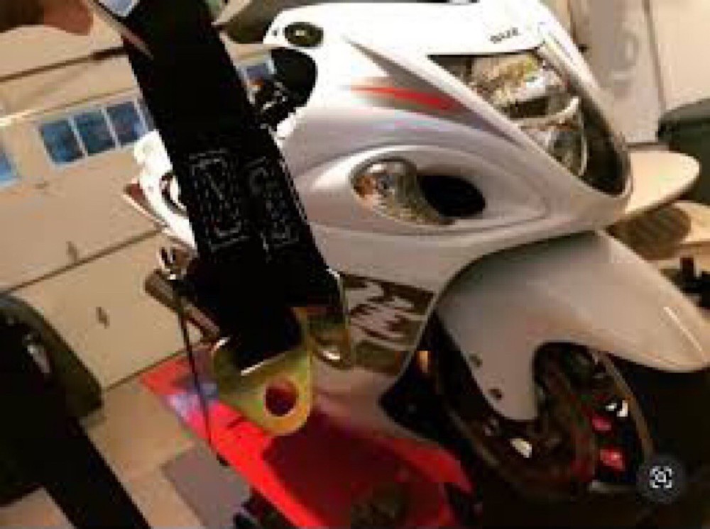 MOTORCYCLE DRAG RACE SUSPENSION LIMITER FRONTEND LOWERING STRAPS & BRACKETS
