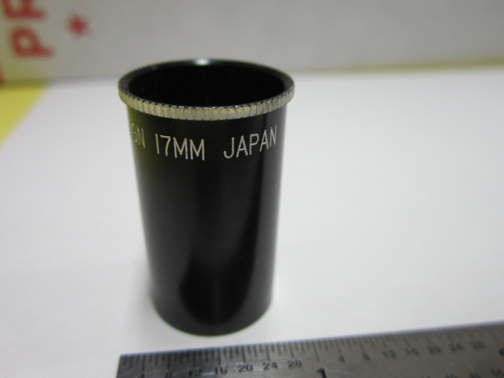 OPTICAL EYEPIECE MICRO DESIGN 17 mm MICROSCOPE OPTICS AS IS BIN#G7-40