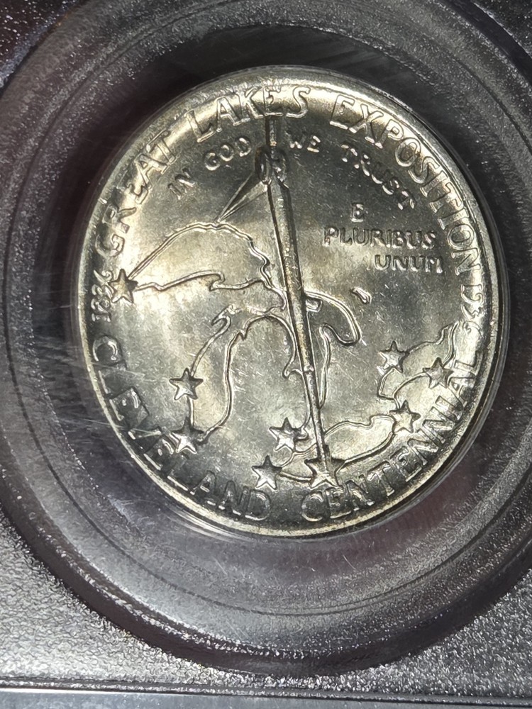 1936 50c Cleveland Exposition PCGS MS65