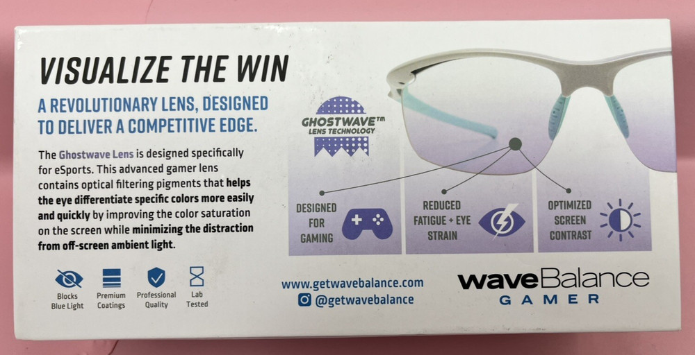 Wavebalance - Excel-Professional Series Gaming Glasses - Grey