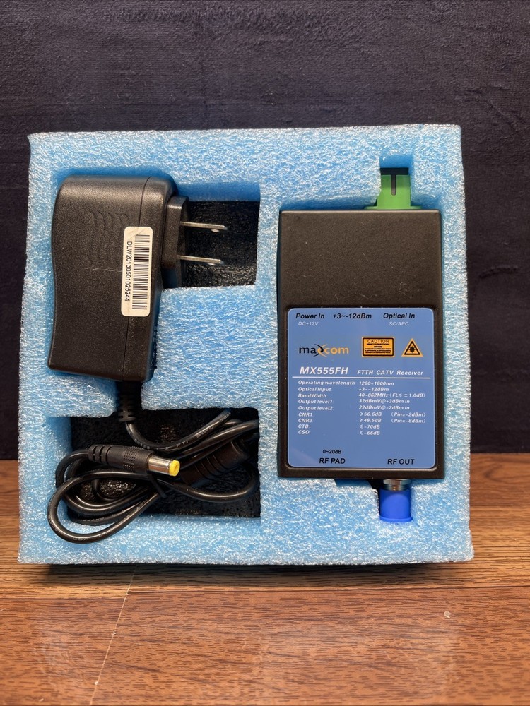 Maxcom MX555FH FTTH CATV Optical Receiver