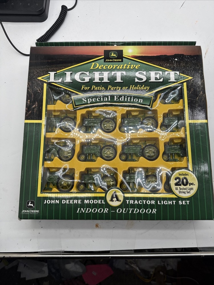 John Deere 4020 Tractor Decorative Light Set Special Edition