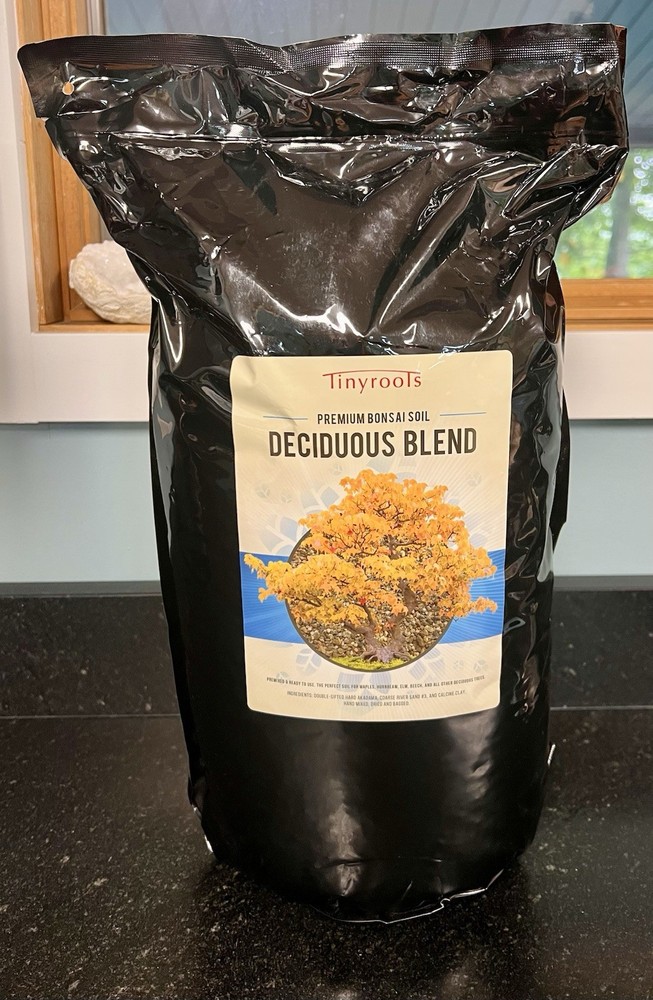 Tinyroots Premium Bonsai Soil Deciduous Blend 2.5 Gallons
