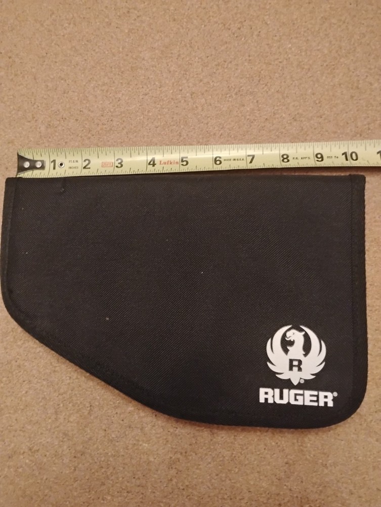 RUGER HANDGUN ZIPPERED SOFT CASE  w LOGO
