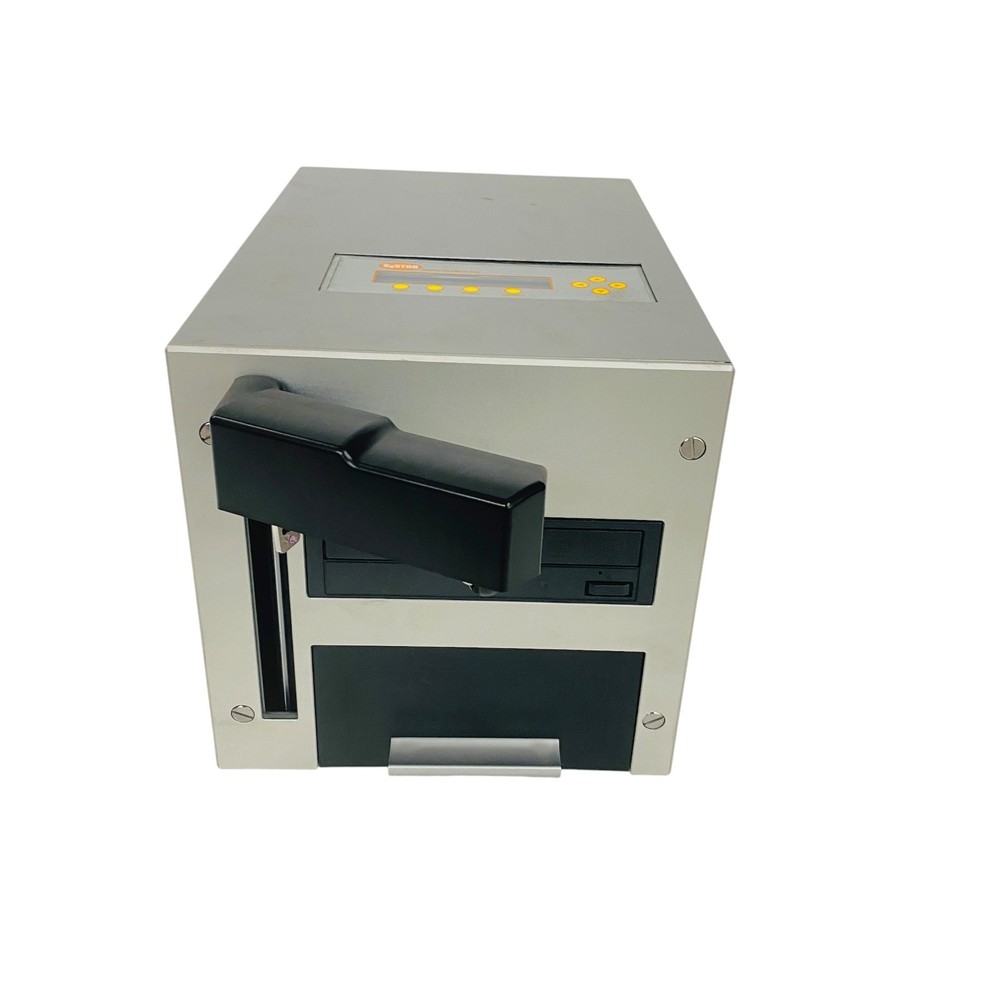 Systor System Cube 1 Target Automated Robotic DVD CD Duplicator Tested See Video