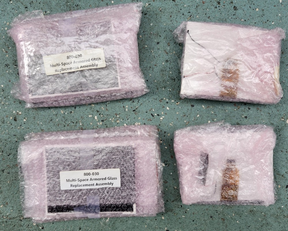 IPS Group - 2 Armored Glass Replacements and 4 LCD Display Screens for MS1