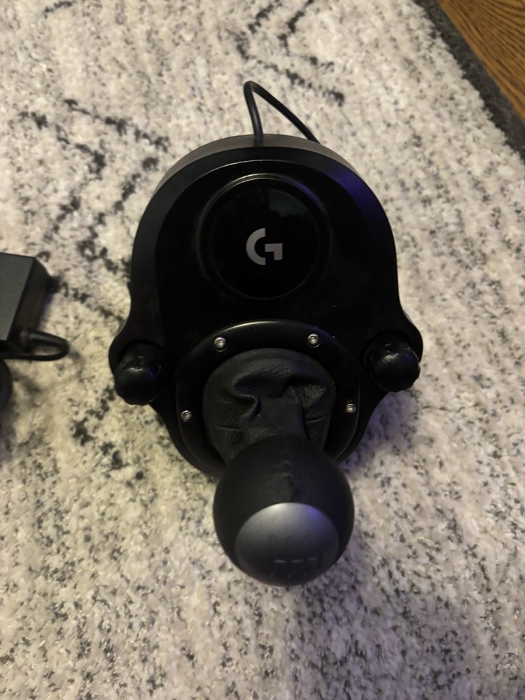 Logitech Steering Wheel, Pedals, Shifter & Power Adapter Bundle