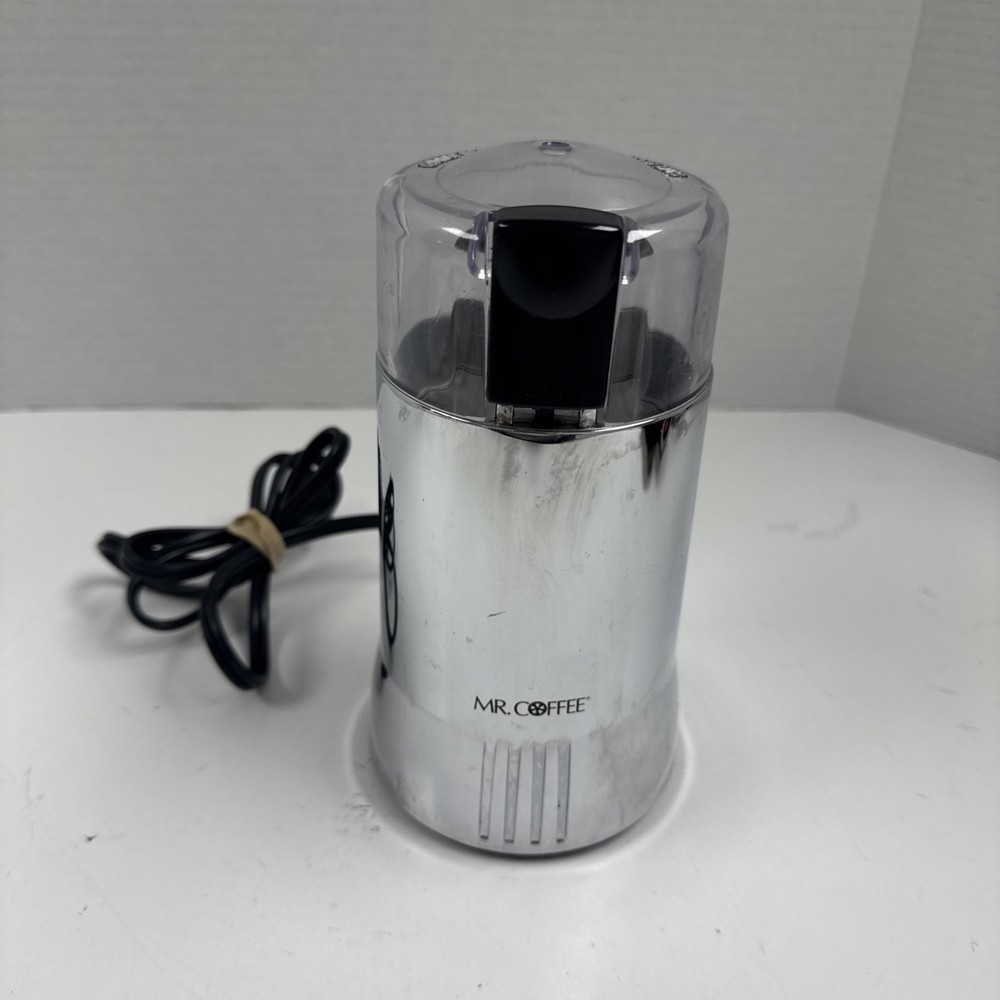 Mr. Coffee Model IDS 55 Electric Coffee or Spice Grinder Tested Working