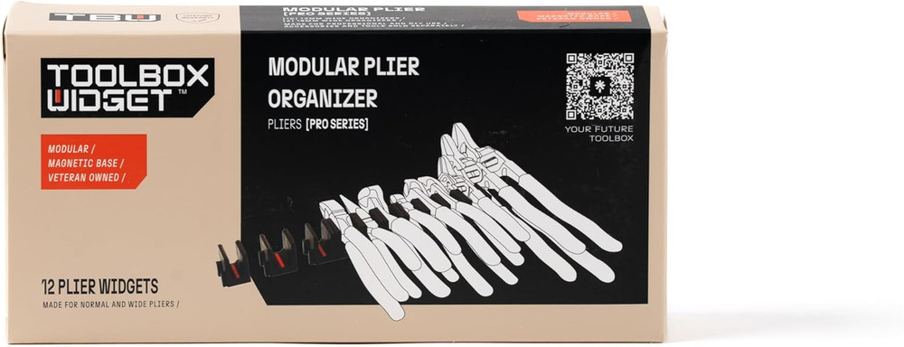 Toolbox Widget Plier Organizer Pro Series 4.0 – Magnetic Plier Holders for Tool