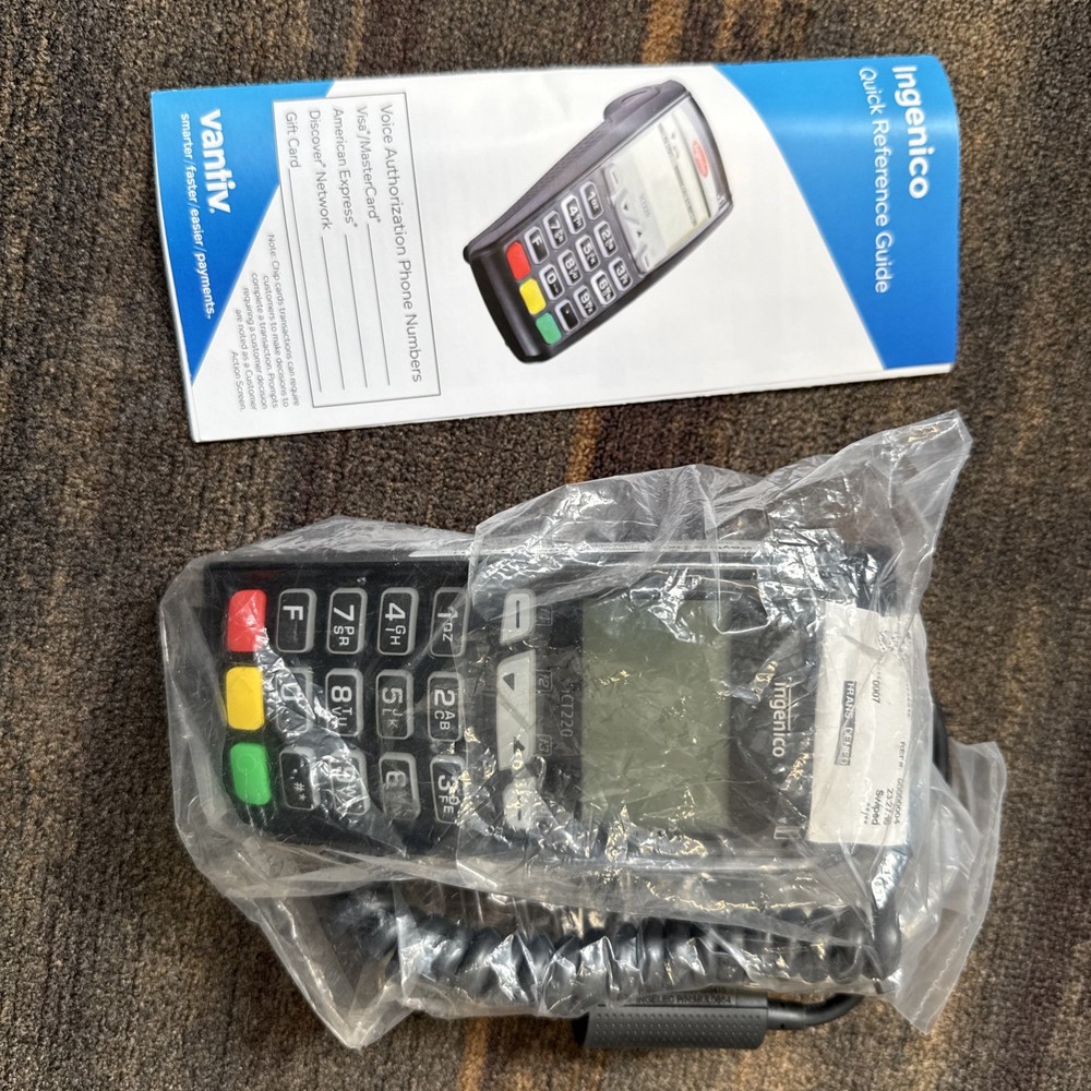 Ingenico iCT 220 Credit Card Reader Open Box