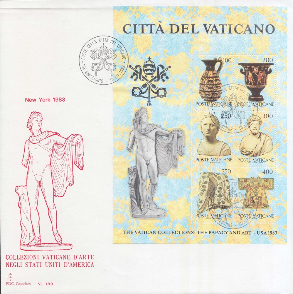 Vatican City Scott 718 Unaddressed.