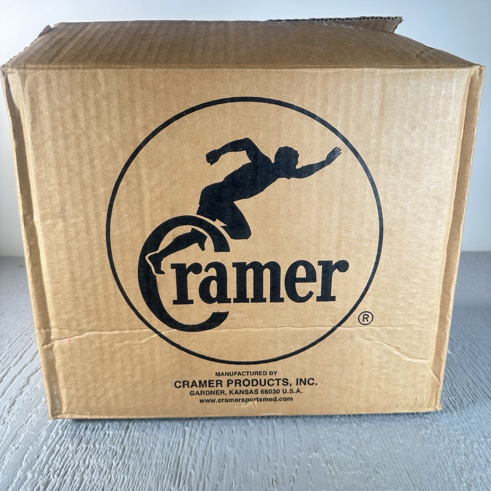 Cramer Tape E4 Underwrap 1 Case (48 ROLLS) Black - New Bulk