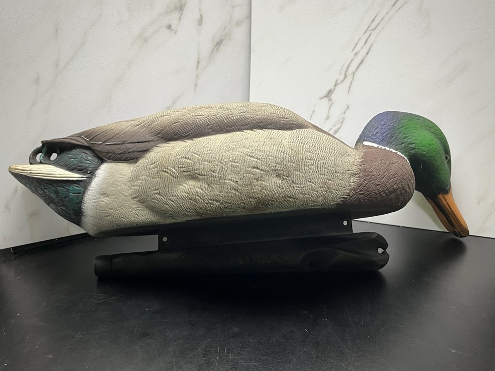 Avian-X Topflight Mallard Drake Decoy Feeder Pose Needs Rigging