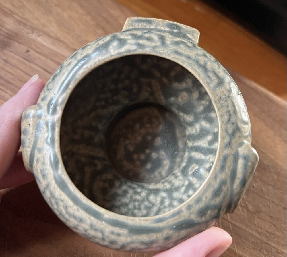 Bird Figure Pottery Incense Burner