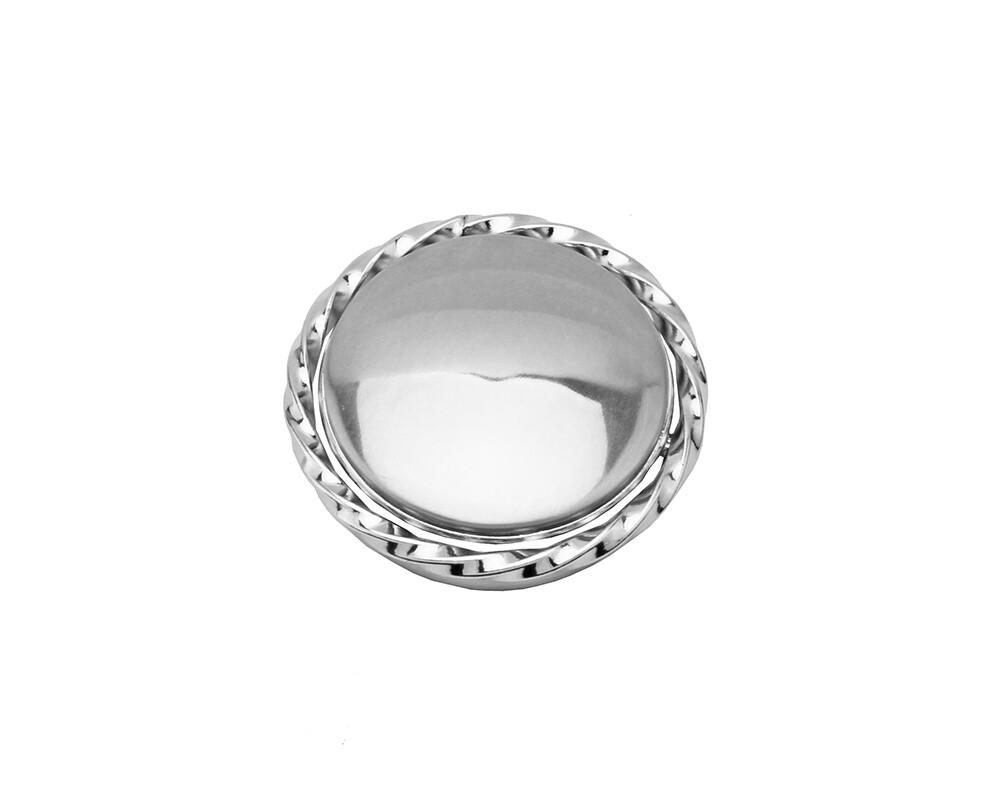 Single Twisted Bolt Cover Chrome.