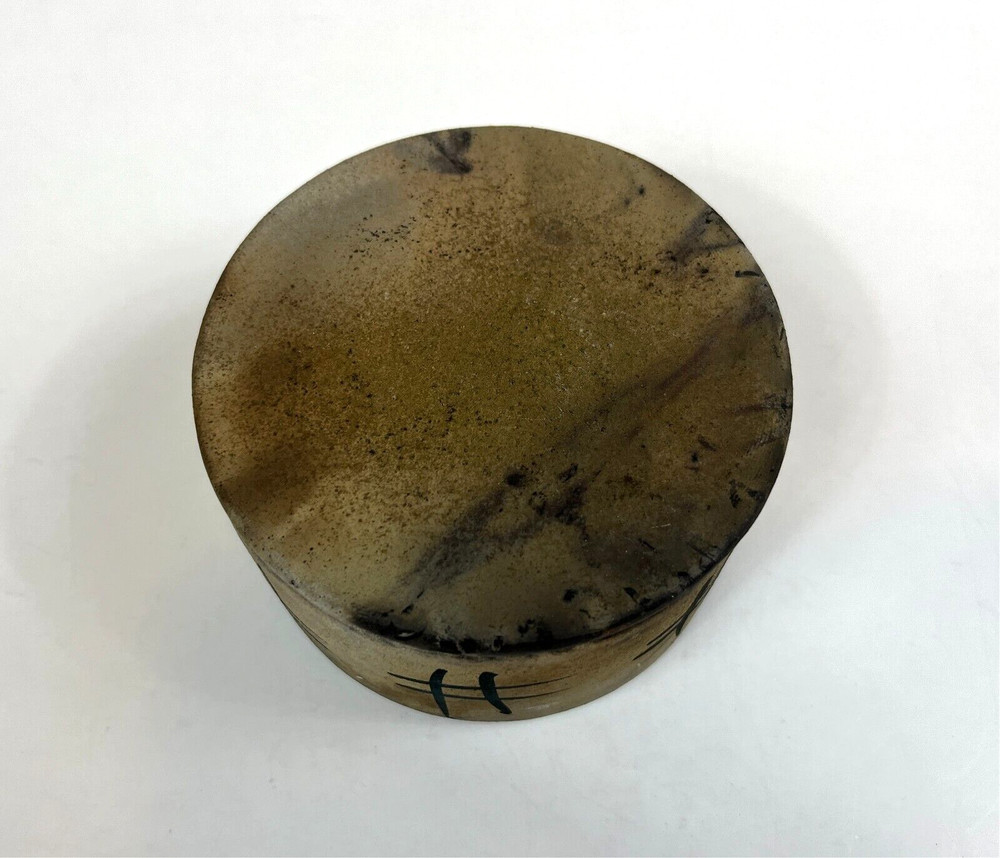 Nell Devitt Pottery Raku Lidded Box