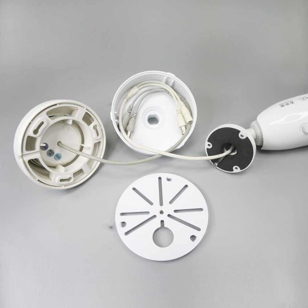 Security Camera Mount Bracket, Dome Universal White