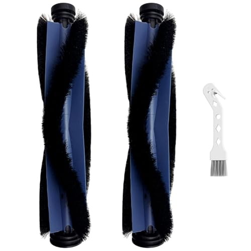 2-Pack Replacement Rollers Brushes for eufy X10 Pro Omni Robot Vacuum -