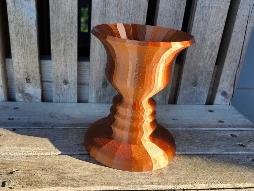 3D Victorian Face Vase - Medium