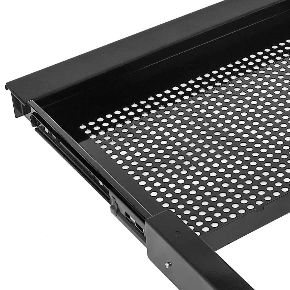 Black Under-Desk Drawer Storage Organizer for Standing Desks Pull-out Drawer