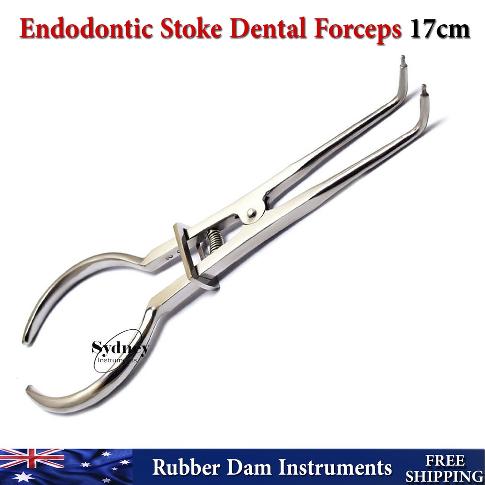 Rubber Dam Stoke Clamp Forceps Dentistry Endodontics Restorative Instruments