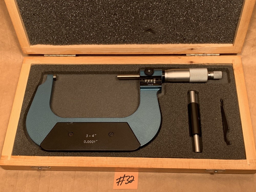 3-4" DIGITAL DIGIT OUTSIDE MICROMETER 0.0001" (Item#32)