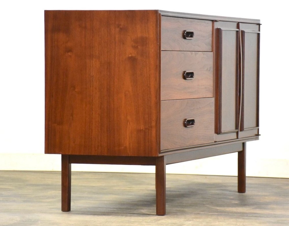 Refinished 52” Walnut Credenza by Founders